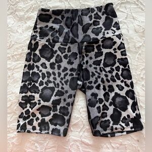 Cheeta biker shorts size small